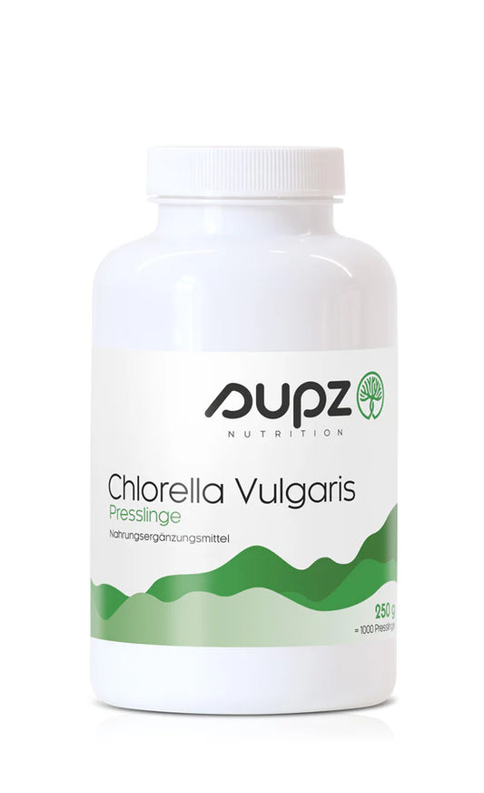 Supz Chlorella Vulgaris (1000 pellets) - superfood