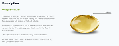 Supz Omega-3 Supreme 160 Capsules