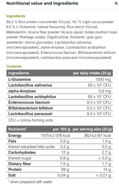 Supz Plantz Protein Plus - Vegan Protein with Probiotics and Prebiotics