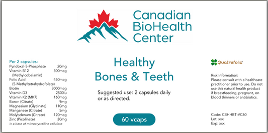 Healthy Bones & Teeth - Canadian BioHealth Center